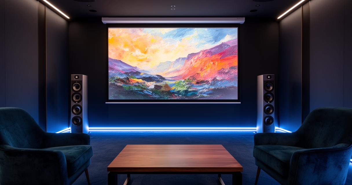 Descubre los 7 accesorios indispensables para crear una sala de cine en casa con decoración de película